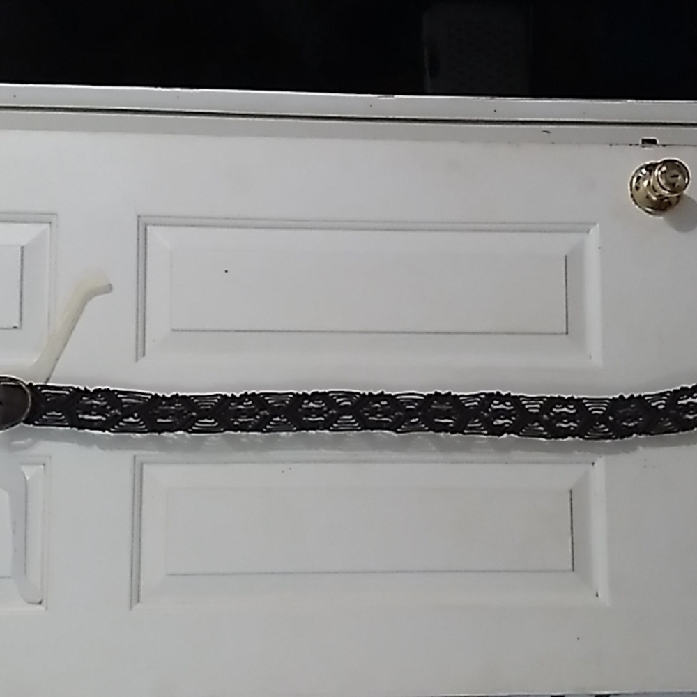 Vintage macrame belt